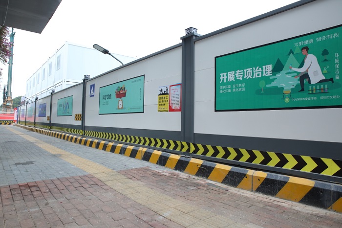施工圍擋多少錢(qián)一米？專業(yè)的施工圍擋廠家告訴你
